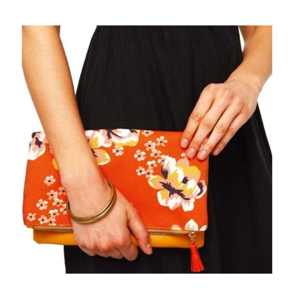 Rachel Pally Reversible Clutch - Zahara - NEW - Picture 14 of 14